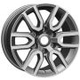 Легковой диск Khomen Wheels KHW1723 8x17 6x139,7 ET25 106,1 Gray